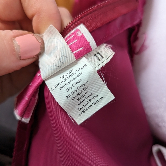 EXTREMELY RARE 1989 Union Made Prom Gown - Picture 9 of 10